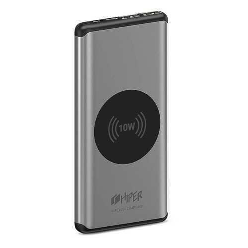 Внешний аккумулятор HIPER NANO X 10000 mAh Silver, с беспроводной зарядкой в Связной