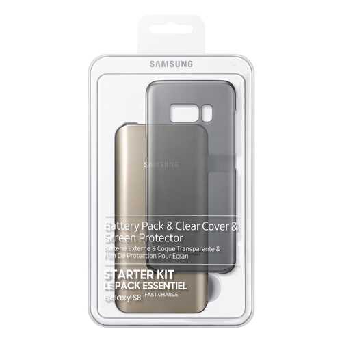 Внешний аккумулятор Samsung Starter Kit Galaxy S8 5200 мА/ч (EB-WG95ABBRGRU) Gold в Связной