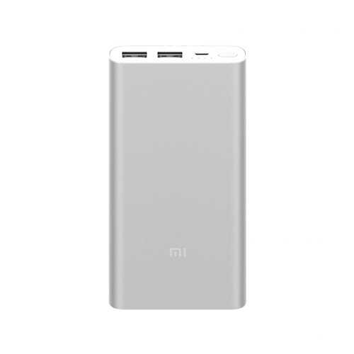 Внешний аккумулятор Xiaomi Mi Power Bank PLM09ZM 10000 mAh (VXN4228CN ) Silver в Связной