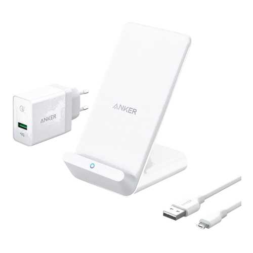 Беспроводное зарядное устройство Anker PowerWave 7,5W Stand White в Связной