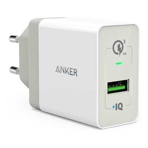 Сетевое зарядное устройство Anker PowerPort+ QC3.0 1 USB 3A White в Связной