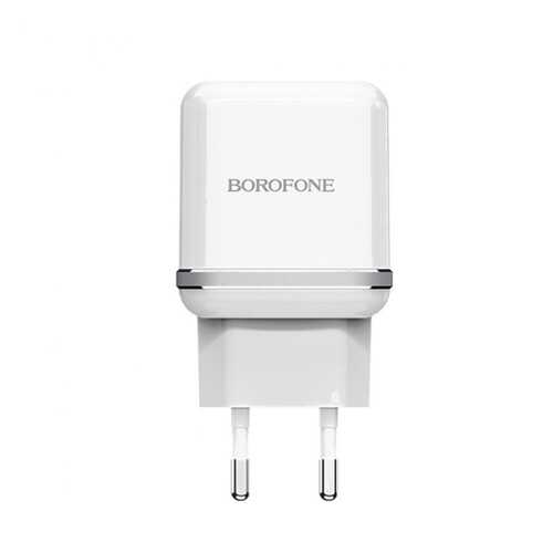 Сетевое зарядное устройство Borofone BA25A 2USB 2.4A White в Связной