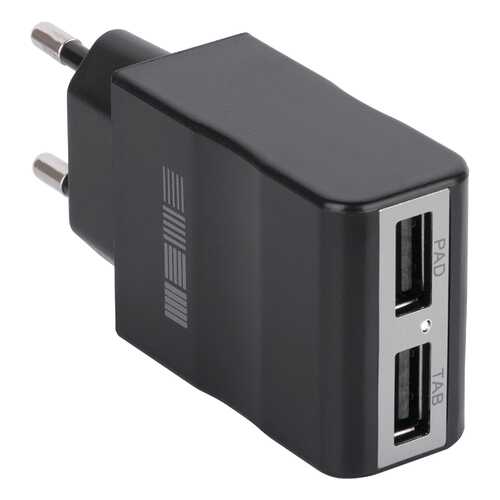 Сетевое зарядное устройство Travel Charger 2 USB 2,1A Black в Связной