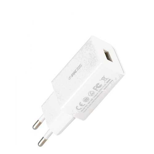 Сетевое зарядное устройство WK FullSpeed 1USB 2.1A White в Связной