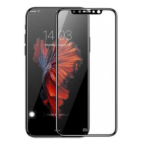 Защитное стекло Baseus для Apple iPhone X Black в Связной