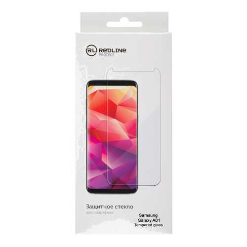 Защитное стекло для смартфона Red Line для Samsung Galaxy A01, tempered glass в Связной