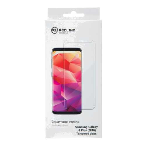 Защитное стекло для смартфона Red Line для Samsung Galaxy J6 Plus (2018), tempered glass в Связной