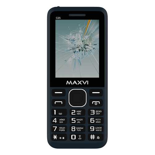 Мобильный телефон Maxvi C25 Blue в Связной