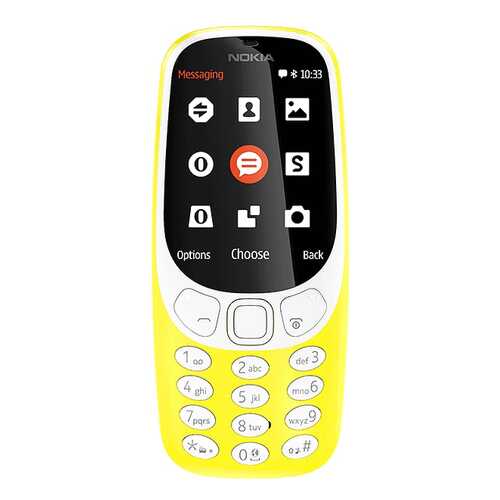 Мобильный телефон Nokia 3310 Dual Sim Yellow в Связной