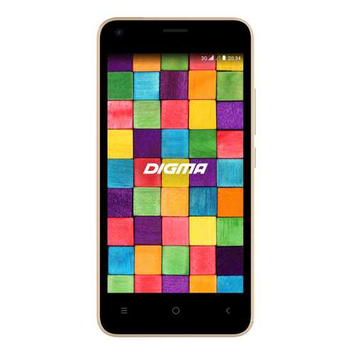 Смартфон Digma Argo 3G Linx 8Gb Gold в Связной