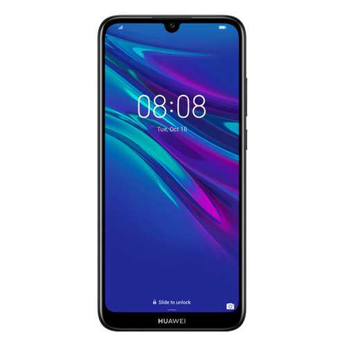 Смартфон Huawei Y6 (2019) 32Gb Midnight Black (MRD-LX1F) в Связной