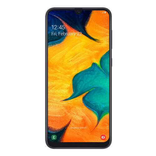 Смартфон Samsung Galaxy A30 (2019) 64Gb Black (SM-A305F) в Связной