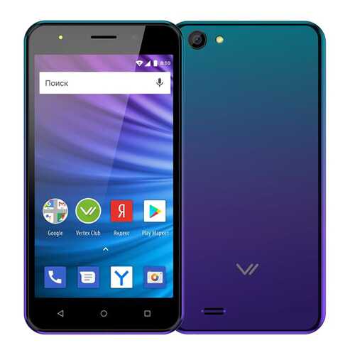 Смартфон Vertex Luck L100 3G Sapphire в Связной